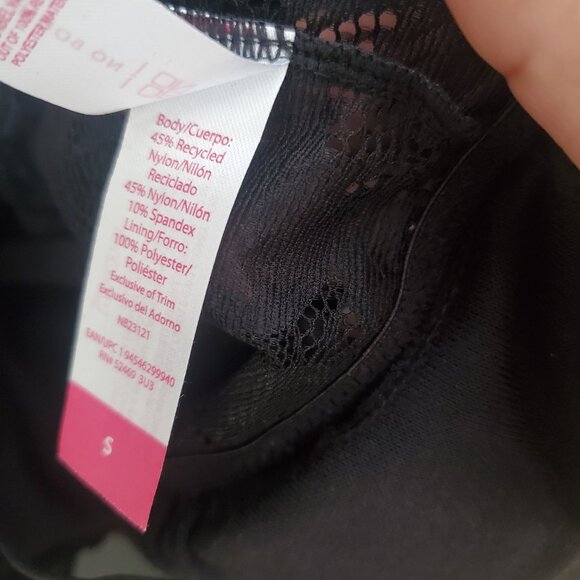 No Boundaries Lace Bralette Small Black Fairy Goth Whimsygoth - Picture 10 of 10